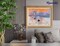 Figured'Art Paint by Numbers for Adults Monet Sunrise 16"x20" - Craft Art Painting DIY Kit Rolled Canvas without frame